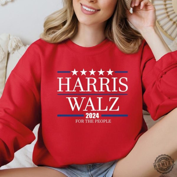 Harris Walz 2024 For The People Shirt honizy 5