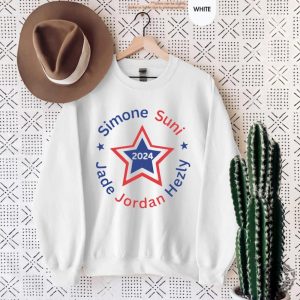 Team Usa Gymnastics Shirt Simone Suni Jade Jordan Hezly Tshirt Gymnastics Team Sweatshirt 2024 Paris France Olympics Hoodie Gymnastics Shirt honizy 2