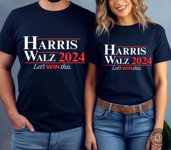 Harris Walz Shirt 2024 Kamala Harris Tim Walz President Tshirt Democratic Election Sweatshirt Convention Nominee Running Mate Vp Shirt honizy 3