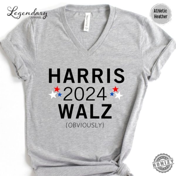 Harris Walz Tshirt Kamala Democrat Voting Hoodie Presidential Election 2024 Sweatshirt Female President Kamala Walz Rally Shirt honizy 3