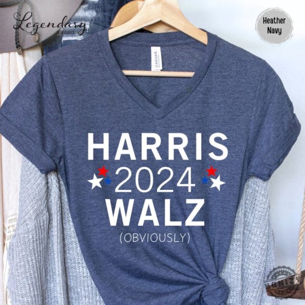 Harris Walz Tshirt Kamala Democrat Voting Hoodie Presidential Election 2024 Sweatshirt Female President Kamala Walz Rally Shirt honizy 5