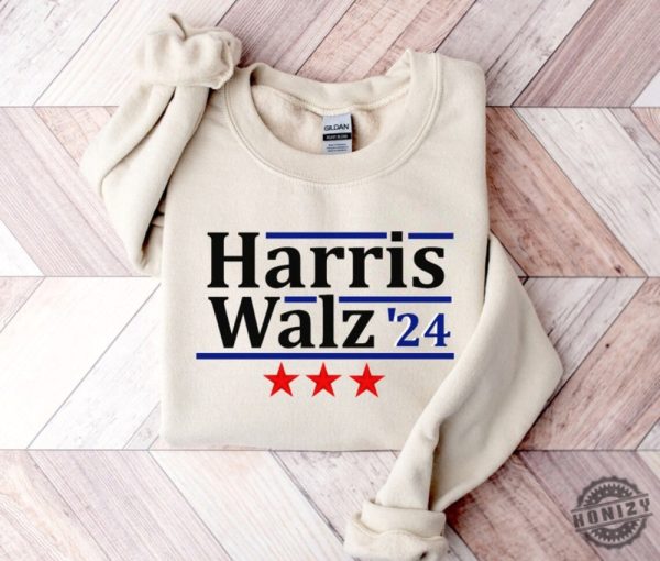 Harris Walz 2024 Election Kamala Harris Tim Walz Campaign Shirt honizy 1