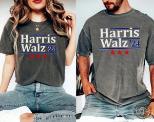 Harris Walz 2024 Election Kamala Harris Tim Walz Campaign Shirt honizy 3