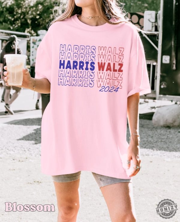 Kamala Harris Walz 2024 Shirt Madam President Election Tshirt Retro Voting Hoodie Democrat Rally Gift For Liberal Voter Sweatshirt honizy 7