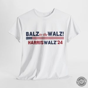 Balz To The Walz Harris Walz Shirt Kamala Harris Tim Walz President 2024 Political Shirt Tee Presidential Election 2024 Funny Political Shirt honizy 4