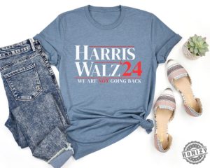 Harris Walz 2024 Shirt Kamala Harris Walz Sweatshirt Tim Walz Tshirt Democrat Tee Vote Blue Hoodie Liberal Feminist Shirt honizy 3