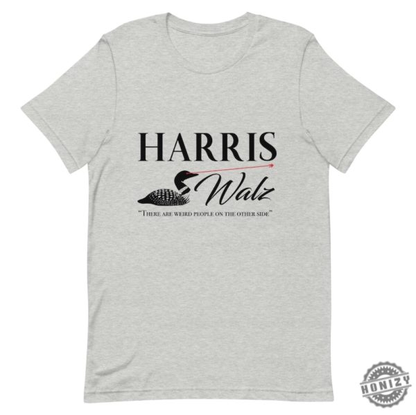 Harris Walz Laser Loon Weird Campaign Shirt honizy 3