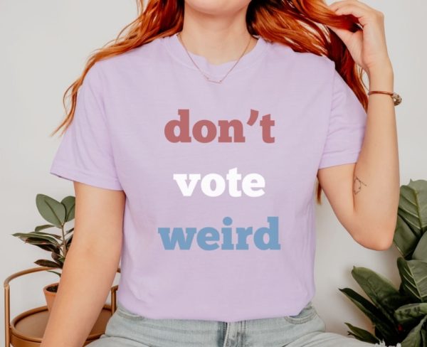 Vote Kamala Harris Shirt Dont Vote Weird Sweatshirt Madam President 47 Tshirt Feminism Hoodie Vote Women Democratic Election 2024 Shirt honizy 3