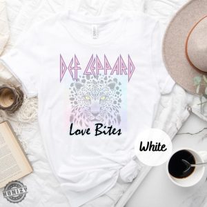 Def Leppard Love Bites Shirt Def Leppard Tshirt Band Hoodie Band Sweatshirt Concert Shirt honizy 2