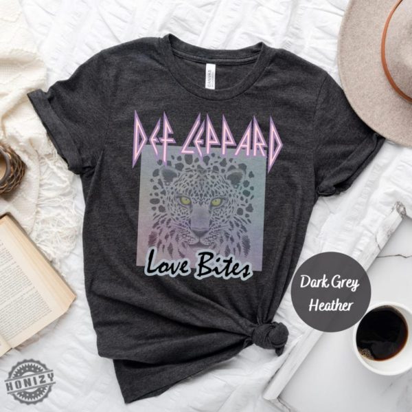 Def Leppard Love Bites Shirt Def Leppard Tshirt Band Hoodie Band Sweatshirt Concert Shirt honizy 6