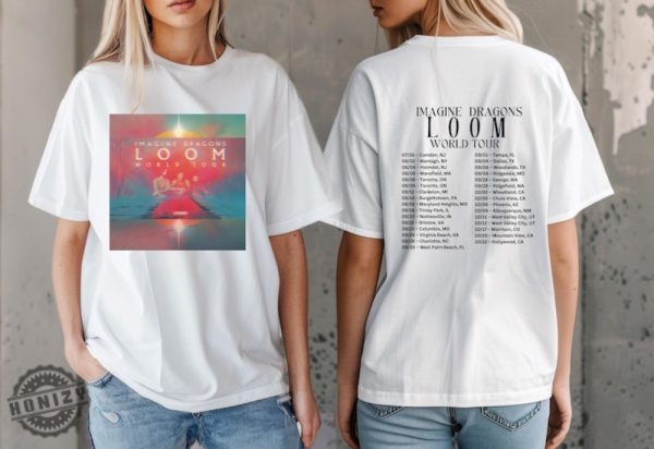 Imagine Dragons Loom Tour 2024 Shirt Imagine Dragons 2024 Concert Tshirt Imagine Dragons Band Fan Gift Imagine Dragons Band Merch honizy 1