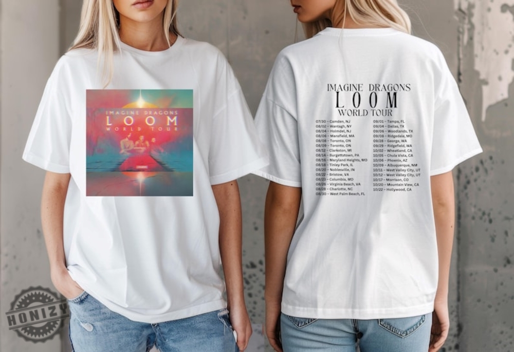 Imagine Dragons Loom Tour 2024 Shirt Imagine Dragons 2024 Concert Tshirt Imagine Dragons Band Fan Gift Imagine Dragons Band Merch