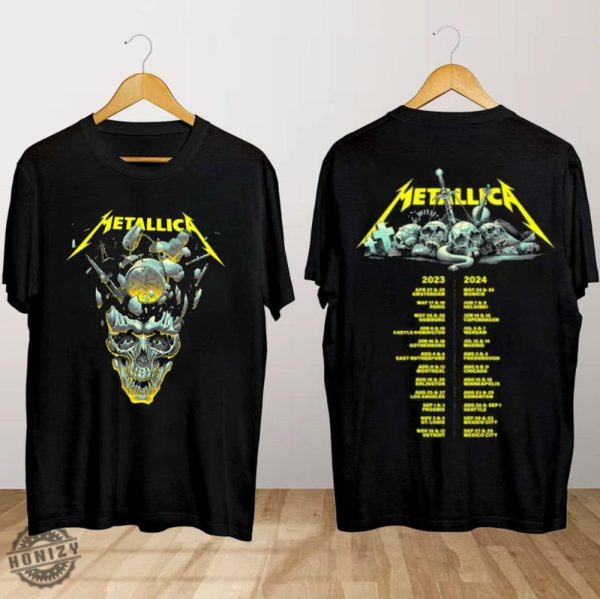 Metallica Metal Band M72 Tour 2024 Shirt Metallica Tshirt Metallica Band Fan Sweatshirt 72 Seasons Tour Hoodie Metallica Tour Shirt honizy 1