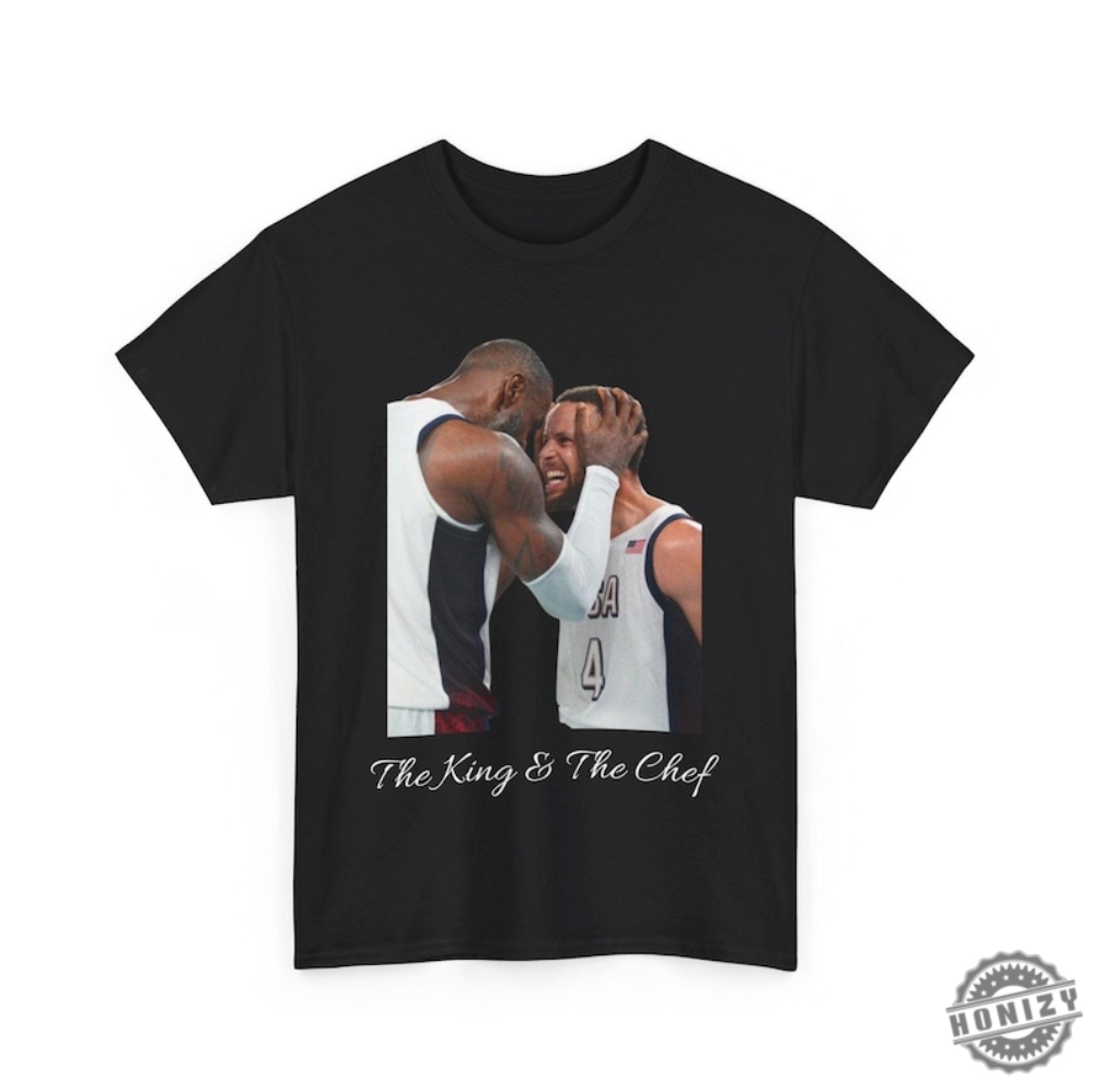 Usa Olympic Basketball Team 2024 Championship American Team The King And The Chef Shirt