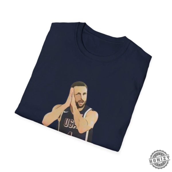 Night Night Steph Curry Iconic Olympic Basketball Final 3Pointer For Team Usa Shirt honizy 3