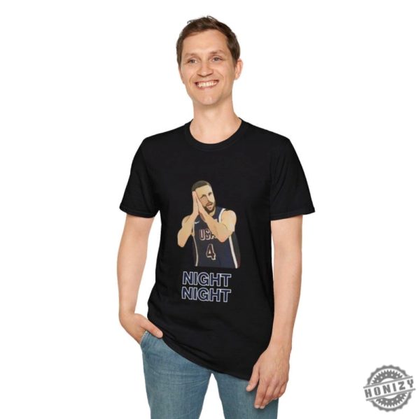 Night Night Steph Curry Iconic Olympic Basketball Final 3Pointer For Team Usa Shirt honizy 7