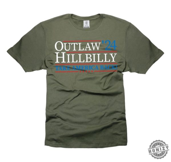 Mens Trump 2024 Outlaw Hillbilly Tshirt Funny Trump Felon Djt Tee Shirt Trump For President Usa Elections Shirt honizy 6