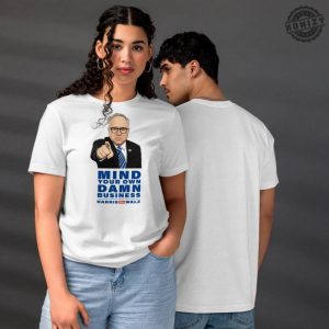 Mind Your Own Damn Business 2024 Election Shirt Harris Walz Support Sweatshirt Election Tshirt Harris Walz 2024 Hoodie Political Shirt honizy 4