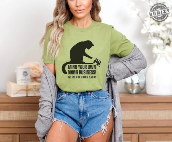 Mind Your Own Damn Business Cat Nudge Gop Elephant Kamala Harris Walz 2024 Shirt Anti Trump And Project 2025 Hoodie Democrat Voter Sweatshirt Gift For Mom honizy 3