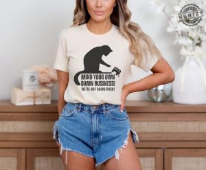 Mind Your Own Damn Business Cat Nudge Gop Elephant Kamala Harris Walz 2024 Shirt Anti Trump And Project 2025 Hoodie Democrat Voter Sweatshirt Gift For Mom honizy 4