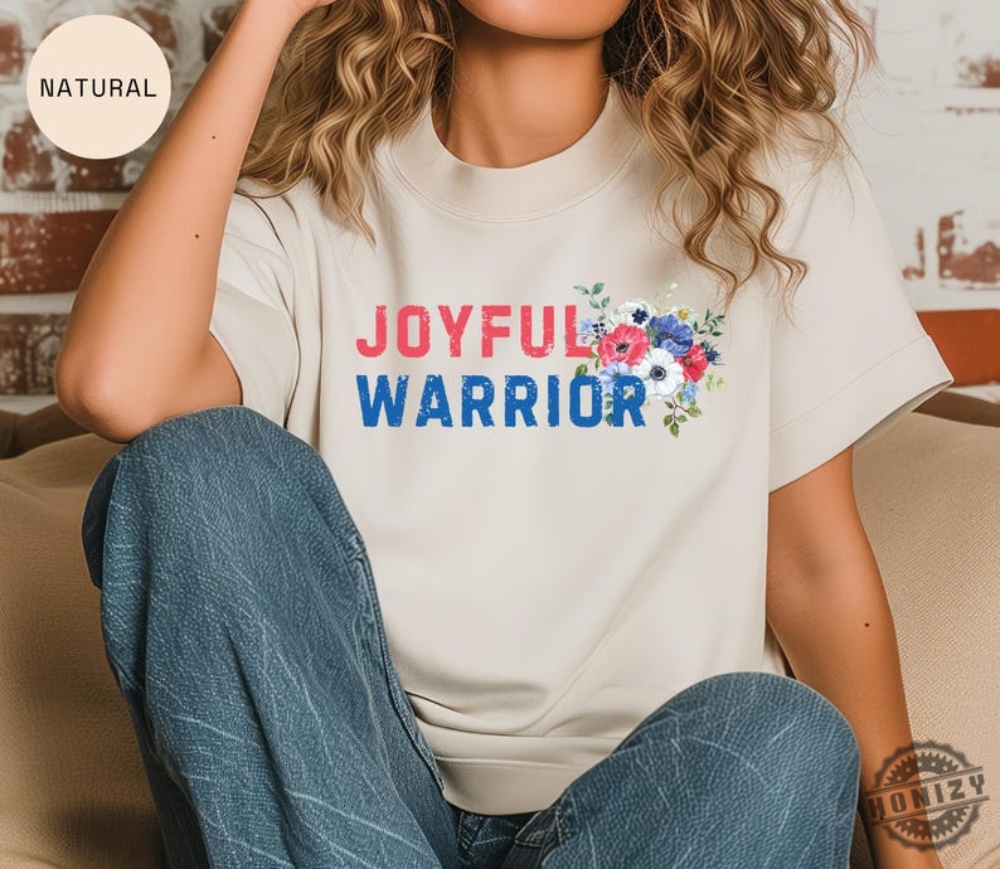 Joyful Warrior Kamala Harris 2024 Us Election President Shirt