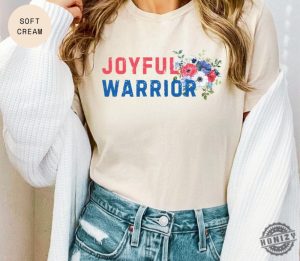 Joyful Warrior Kamala Harris 2024 Us Election President Shirt honizy 2