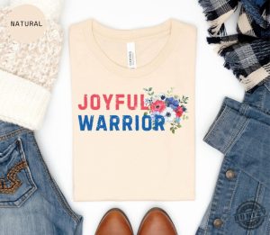 Joyful Warrior Kamala Harris 2024 Us Election President Shirt honizy 3