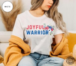 Joyful Warrior Kamala Harris 2024 Us Election President Shirt honizy 4