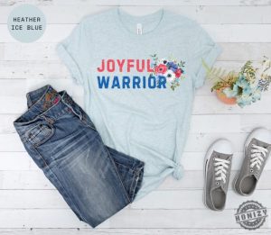 Joyful Warrior Kamala Harris 2024 Us Election President Shirt honizy 6