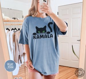 Cat Ladies For Kamala Shirt Childless Cat Lady Tshirt Elect Kamala Harris Hoodie Jd Vance Hates Cats Sweatshirt Funny Feminist Gift honizy 8