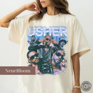 Usher Concert Tshirt Retro Graphic Rb Concert Sweatshirt Usher Coming Home Tour Hoodie Usher Past Present Future Tour Shirt honizy 2