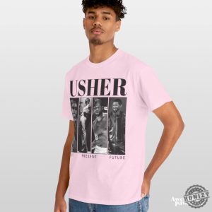 Usher World Tour Shirt Usher Past Present Future World Tour Tshirt Usher Sweatshirt Usher Fan Gift Tour Concert Hoodie Usher Tour 2024 Shirt honizy 2