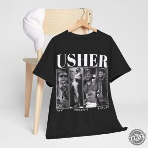 Usher World Tour Shirt Usher Past Present Future World Tour Tshirt Usher Sweatshirt Usher Fan Gift Tour Concert Hoodie Usher Tour 2024 Shirt honizy 5