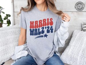 Retro Kamala Political Shirt Harris Walz 24 Sweatshirt Kamala Harris Women Hoodie Tim Walz Tshirt Election 2024 First Female Support Shirt honizy 4