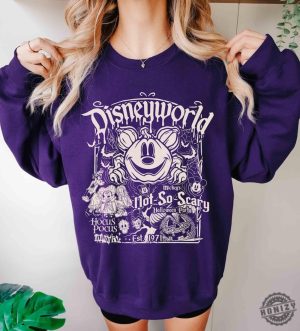 Disneyworld Est.1971 Halloween Shirt Mickeys Not So Scary Party Tshirt Hocus Pocus Hoodie Disney Halloween Sweatshirt Halloween Gift honizy 3