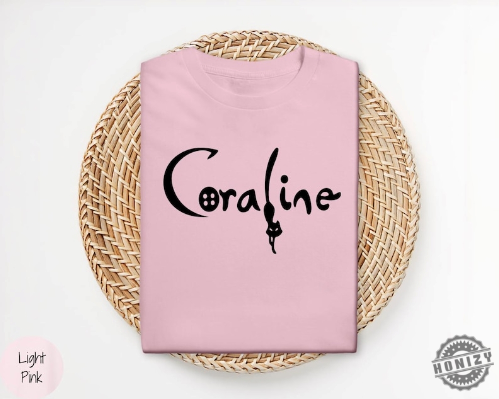 Coraline Spooky Movie Halloween Shirt Halloween Coraline Tshirt Spooky Coraline Doll Sweatshirt Coraline Movie Vintage Hoodie Coraline Movie Shirt honizy 7
