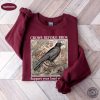 Funny Crows Before Bros Vintage Crow Shirt Vintage Raven Sweatshirt Goblincore Witchy Hoodie Halloween Tshirt Dark Academia Clothing honizy 4