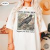 Funny Crows Before Bros Vintage Crow Shirt Vintage Raven Sweatshirt Goblincore Witchy Hoodie Halloween Tshirt Dark Academia Clothing honizy 6