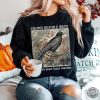 Funny Crows Before Bros Vintage Crow Shirt Vintage Raven Sweatshirt Goblincore Witchy Hoodie Halloween Tshirt Dark Academia Clothing honizy 7