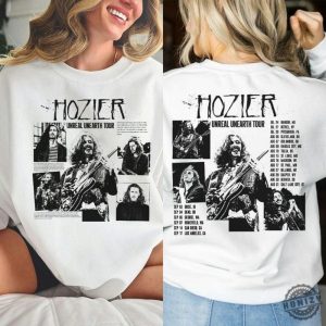 Blvckstyle Hozier Tshirt Hozier Unreal Vintage Music Tour Hoodie Hozier Concert Tour 2024 Bootleg 90S Sweatshirt 2 Side Unisex Shirt honizy 3