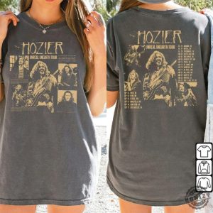 Blvckstyle Hozier Tshirt Hozier Unreal Vintage Music Tour Hoodie Hozier Concert Tour 2024 Bootleg 90S Sweatshirt 2 Side Unisex Shirt honizy 6