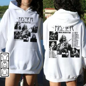 Blvckstyle Hozier Tshirt Hozier Unreal Vintage Music Tour Hoodie Hozier Concert Tour 2024 Bootleg 90S Sweatshirt 2 Side Unisex Shirt honizy 7