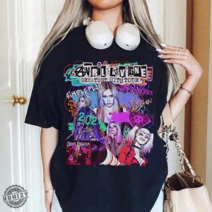 Avril Lavigne 2024 Tour Shirt Avril Lavigne Fan Sweatshirt Avril Lavigne 2024 Greatest Hits Tour Tshirt Avril Lavigne Concert Shirt honizy 3