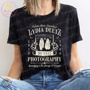 Lydia Deetz Photography Spooky Season Goth Halloween Shirt honizy 2