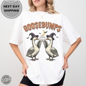 Silly Goose Tshirt Goose Bumps Sweatshirt Halloween Hoodie Silly Goose Shirt honizy 4