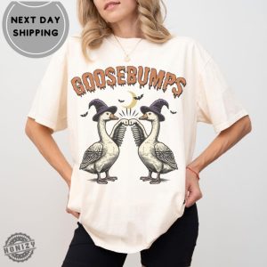 Silly Goose Tshirt Goose Bumps Sweatshirt Halloween Hoodie Silly Goose Shirt honizy 5