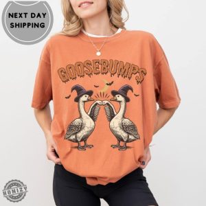 Silly Goose Tshirt Goose Bumps Sweatshirt Halloween Hoodie Silly Goose Shirt honizy 6