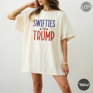 Swifties For Trump 2024 Presidential Election Tshirt Swiftie Girl Sweatshirt Donald Trump For President Shirt honizy 2