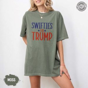 Swifties For Trump 2024 Presidential Election Tshirt Swiftie Girl Sweatshirt Donald Trump For President Shirt honizy 6