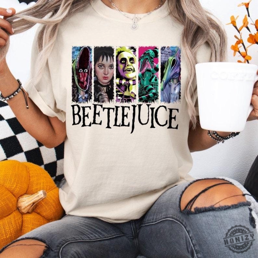 Beetlejuice Halloween Shirt Adult Halloween Tshirt Horror Adults Hoodie Halloween Sweatshirt Beetlejuice Fan Shirt